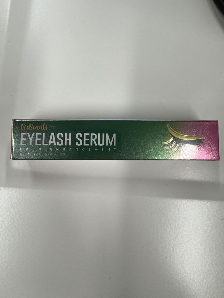 VieBeauti 3 ml Green Dual- Action Lash & Brow Revitalizer - Amplify Length, Density & Volume