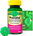 Prenatal Multivitamin / Multimineral 100 Tablets with Bundle Exclusive Vitamin & Minerals - A to Z -Better Ligth & Spring Guide + Cotygodniowy Pill Organizator (3 Produkty)