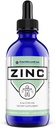FWS Liquid Cynk Suplement dla mężczyzn Kobiety Dzieci, Organic Non-GMO Wegan, Jonowy Cynk krople siarczanu, System immunologiczny Wzmacnianie Zdrowej skóry Wsparcie ogólne Wellness, 60 Day Supply, 4 oz