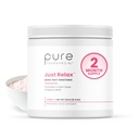 Pure Therapro Rx Just Relax Cherry - 60 Służenie 124; Wsparcie Relaxed Mood & Zdrowe ciśnienie krwi 124; Myo- inozytol, Di- Magnezu Malate, GABA, Tauryna, & L- Theanine