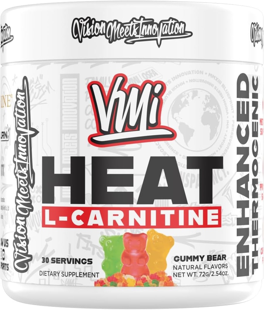 Ciepły proszek L- Carnitine wzmocniony termogeniczne 124; 1500 mg L- Carnitine 124; Maksymalny wzór absorpcji 124; Wielki smak dla mężczyzn i kobiet 124; 30 Służenie (30 Podawanie, Gummy Bear)