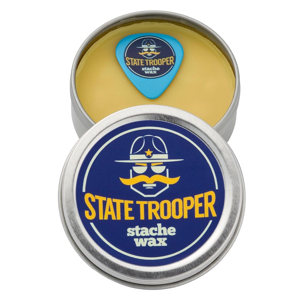 Wosk wąsaty - średnie trzymanie - Citrus Scent - Dwa unce Tin