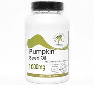 Olej z nasion dyni 1000mg Emulgowany Suchy ~ 200 Kapsułki - Brak dodatków ~ Suplementy do naturetyfikacji