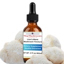 Lion 's Mane Tincture, High Potency, Double Extended, 60 Daily Days