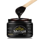 800 Mg Himalayan Shilajit Resin, Shilajit Pure Himalayan Organic, Pure Shilajit z kwasem humicznym, Fulvic Acid & 85 + Trace Minerals Complex, Suplement żel do energii i wsparcia immunologicznego, Mężczyźni i kobiety, 60g