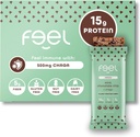 Feel Vegan Protein Bars: 124; Mint Chocolate Chip: 124; Keto: 124; Gluten: wolny 124; Organic Mushroom 124; Chaga Mushroom: 124; 15 g Protein Plant: 124; Niskie węglowodany: 124; Wysokie białko: 124; Dairy Free: 124; Niski cukier: 124; Ziarno: Bezpłatne: 124; Nut: Wolne białko: 124; Soy Free