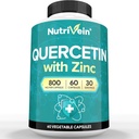 Żywotne żyły Cynk Quercetin Połączony Suplement - Zwiększona absorpcja Quercetin z cynku do oddychania, cardio, immunologiczne, & Full- Body Support - Maksymalna dostępność biologiczna