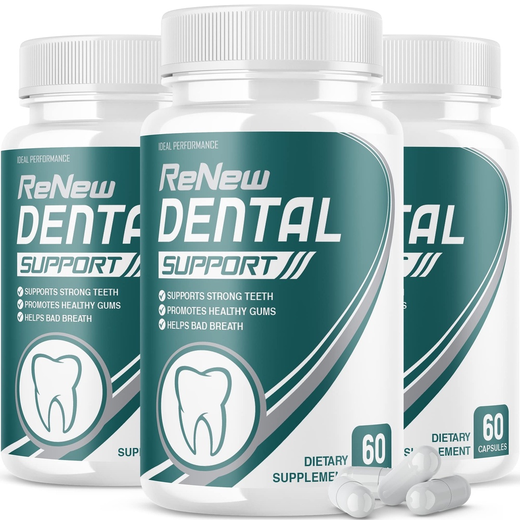 IDEAL Performance (3 opakowania) Odnowione tabletki podtrzymujące Dental (180 kapsułek)