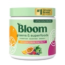 Bloom Nutrition Superfood Zielone Proszek, Enzymy z probiotyki i prebiotyki, Gut Zdrowie, Bloating Relief dla kobiet, Chlorella, Sok z proszku korzeniowego buraka, 30 SVG, Pomarańczowy Passionfruit
