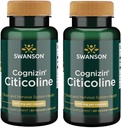 Swanson Cognizin Citicoline 1000 Miligramy 60 Kapsułki Veg (2 opakowania)