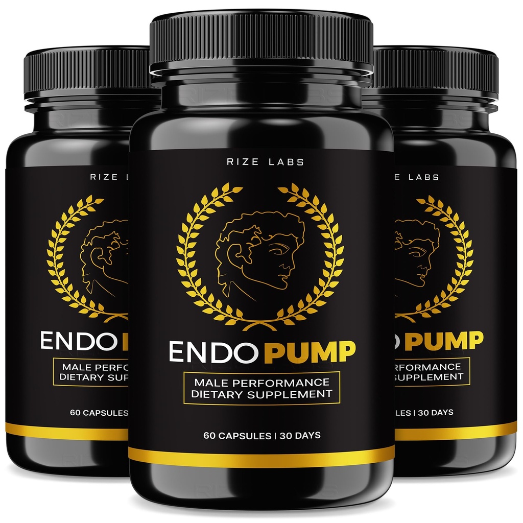 Rize laboratoria - EndoPump Capsules Supplement Supplement, Advanced Formula for Mężczyzna Performance, Zapewnia pompę energii i dodatkową wytrzymałość (180 Kapsułki)