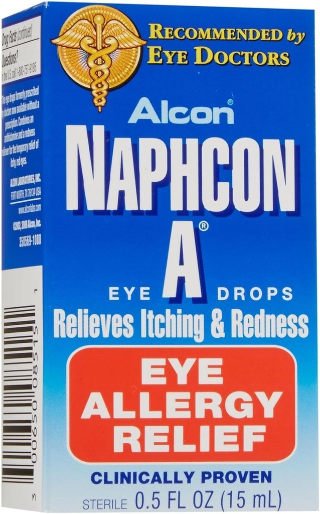 Krople do oczu Naphcon- - 15 ml
