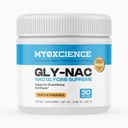 MIOXCIENCE NAC Glicyna Najwyższa 124; N- Acetyl- L- Cysteina, Glicyna i Tauryna (Natural Peach and Ananas Flavor) (30 Służenie)