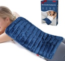 Komfortowa bardzo duża mikrofalowa papa grzewcza do radzenia sobie z bólem pleców, 12 "x23" 3,7 LB Moist Heat Pad for Neck Shoulder, Krampy, Terapia Fizyczna Mama Day prezenty dla Aches, Joints