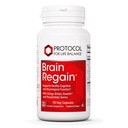 Protocol Brain Regain - Brain Support * - with Phosfatidylserine - Brain Health Supplement * - Vascular Health - 90 Veg Caps