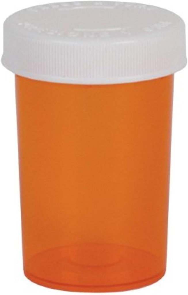 Ezy dawka pill, Medycyna, Pojemnik na witaminy i fiolki, 20 Dram Storage, Dzieci odporne Cap (Przypadek 180)