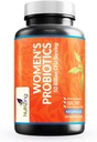 NutriZing Womens Probiotic for Gut Health - 50 Billion CFU - Prebiotyki i probiotyki dla Kobiet Digestive Health & pH Balance - Lactobacillus Reuteri & Rhamnosus Supplements - Wsparcie dla pochwy