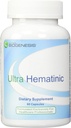 Nutra BioGenesis - Ultra Hematinic - Żelazo, Witaminy B i Miedź do Żelaza Wchłanianie, Wsparcie RBC i Energia - 60 Kapsułki