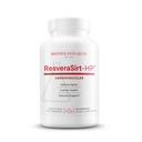 Biotics Research ResveraSirt HP Spreparowane przez Dr. Mark Houston, Trans Resveratrol, Quercetin, Zwiększenie aktywności Sirtuin, Wsparcie sercowo-naczyniowe, Moc serca, Wsparcie naczyniowe, 120 Kapsułki