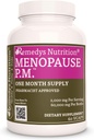 Remedy 's Nutrition Menopauza P.M. ™ Remedy 124; 1000 mg, 60 Vegan kapsułki Ziołowe Suplement diety 124; Dwa miesiące dostaw