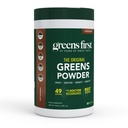 Zielone pierwsze Original Greens Powder - 49 Superfoods - Organiczne owoce i warzywa - Prebiotyki, Probiotyki i Enzymy trawienne - Przeciwutleniacze Smoothie - Wolne od mleka, Wegan, Non-GMO (Czekolada, 30 Servings)