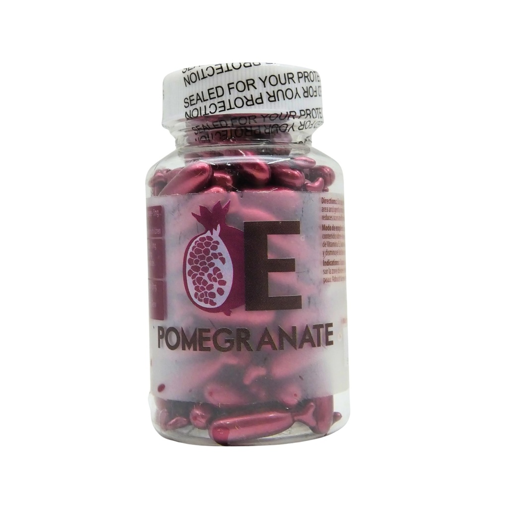 Pomegranat Kapsułki olejne skóry przez EasyComforts - 90 Kapsułki