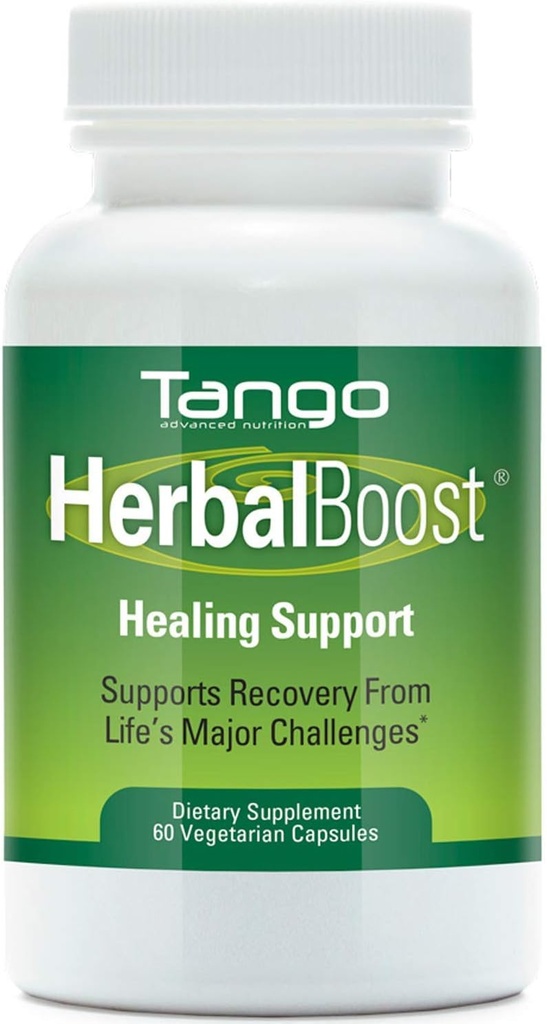 Herbal Boost Natural Herbal Recovery Supplement Pomaga zdrowe krążenie do pomocy w odzyskiwaniu z życia głównych wyzwań (60 Kapsułki wegetariańskie)