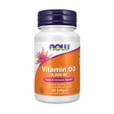 Teraz żywności Suplementy, Witamina D-3 2000 j.m., Wysoka potencja, Wsparcie strukturalne *, 120 Softgels