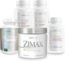Premium Maximum Defense Value Kit: Ten 5 Dodatki Premium i zestaw witamin zawiera: Zimax, Selenium + Spirulina, Glutathione MT + Cynk, Witamina D3 i C- Imm.
