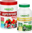 Zielone + Organiczne czerwień Superfood Proszek Organiczny Super Veggie kapsułki