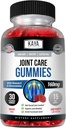 Kaya Naturals Mobility Care Gummies for Back, Knees & Hands Bird124; Elastyczność Wsparcie - Gummies Glucozamina Najlepsze wsparcie immunologiczne dla kobiet i mężczyzn - 30 Hrabia
