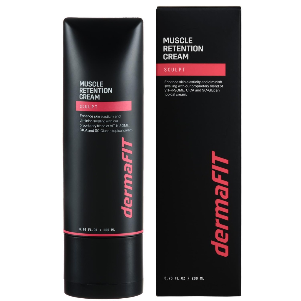Rzeźba Mięśnie konserwacji Body Cream - Shaped & Balanced Body - Safe Strat Fat Bez Yo- Yo Efekt, Post Workout, 200ml, Tematyczny analgesic dla mięśni, Praca świetnie z suplementów białka