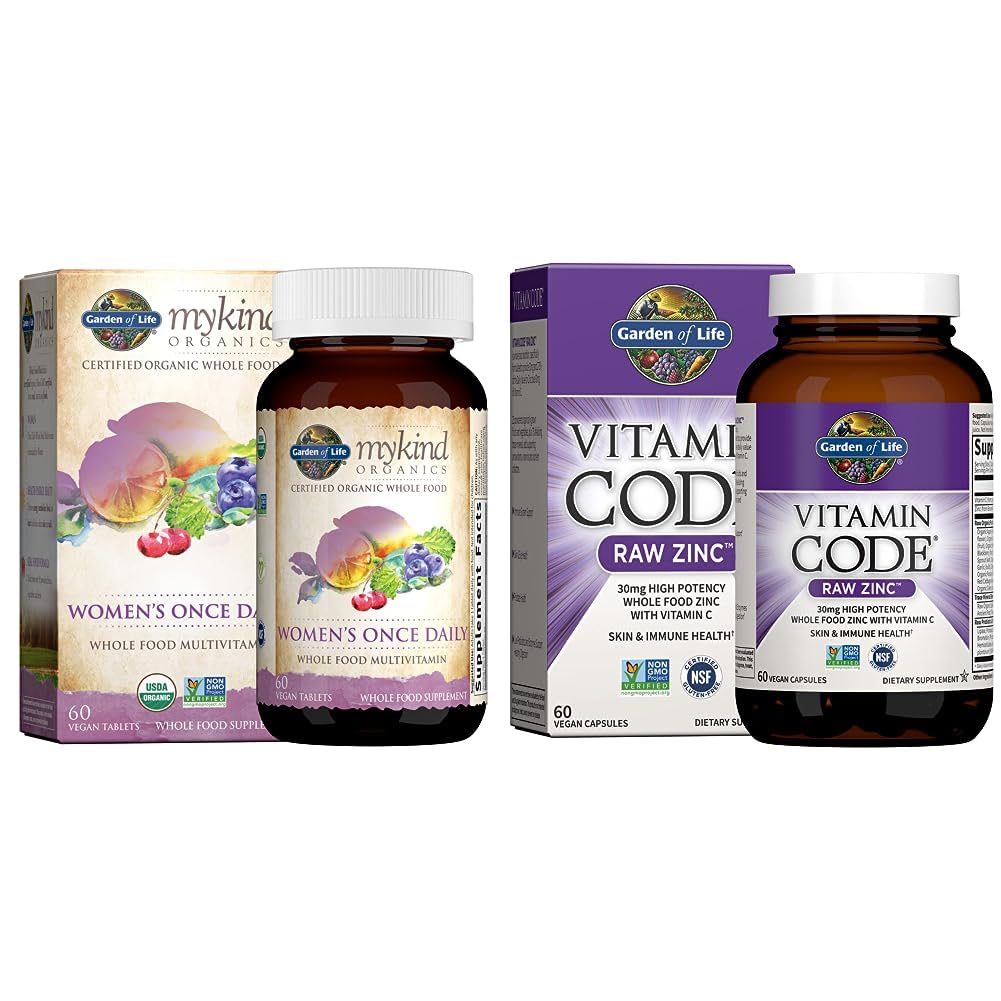 Ogród Życia Kobieta 's Multivitamin i Cynk Suplement Pasek (2 przedmioty)