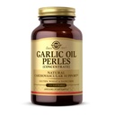Solgar Garlic Oil Perles, 250 Softgels - Naturalne wsparcie sercowo-naczyniowe - Czosnek Olej Koncentrat, Zmniejszony zapach - Gluten Free, Dairy Free - 250 Sługi