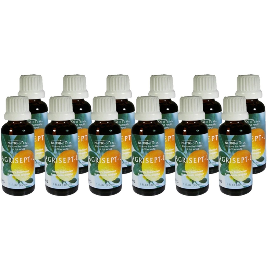 Agrisept - L Przeciwutleniacz 30 ml (1 oz) 12 butelek przez Nutri- Diem Inc.