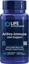 Life Extension Arthro- Immune Joint Support, Curcumin Elite ™ Turmeric Extract, Andrographis paniculata, Wspomaga mobilność i elastyczność, Wegetarianin, Gluten Free, Non-GMO, 60 Kapsułki