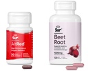 Sur Beet Kapsułki korzeniowe do odzyskiwania mięśni i odżywki sportowej i sur Organic Beet Kapsułki korzeniowe
