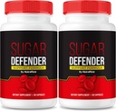 NutraRize (Pack of 2 Sugar Defender Supplement to Maintain Healthy Levels, Sugar Defense 24 All-Natural Dietary Pills, Advanced Support Formula for Wellness, Reviews (120 Capsules)