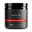 Toniiq Ultra High Pure Alpha GPC kapsułki - 600mg koncentrat Wzór - 90% + Wysoko oczyszczony i biodostępny Nootropowy - 120 Kapsułki Suplement Alpha GPC