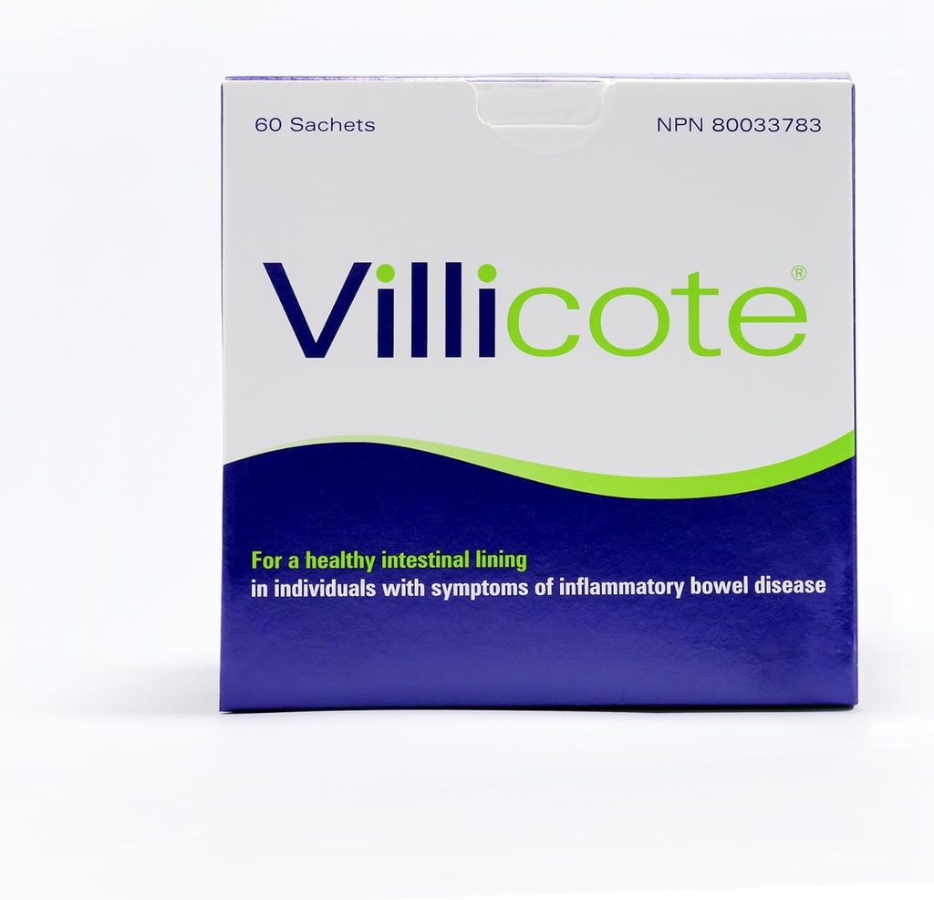Wellesley Therapeutics Villicote, Restores Gut Health, Digestive Comfort, Non-GMO, Gluten- Free, Dair-Free, Prebiotyki, 120g, 60 saszetek