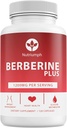 Berberine Plus 1200mg z Royal Jelly - Wspiera zarządzanie wagą, Heart Health & Glucose Metabolizm - 120 Vegan kapsułki - Non-GMO, Made in USA