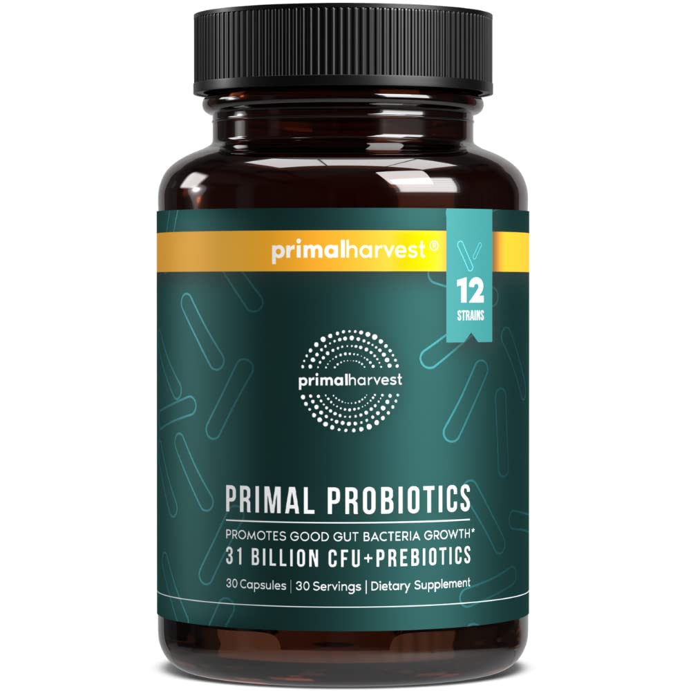 Probiotyki zbiorów pierwotnych dla kobiet i mężczyzn Daily Probiotic Supplement z 12 Cieśnin dla Gut & Digestive Health 30 Kapsułki