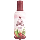 Forever Living - Aloe Berry Nectar, 90,7% Pure Aloe Vera żel z żurawinami i jabłkami, Nie dodano konserwantów, 1L (Opakowanie po 1)