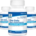 Wybór jakości Mens One Daily Multivitamin z witamin A C D E B (1, 2, & 6) i suplementów mineralnych w 60 Butelki Count (3 Pack)