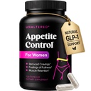 UNALTERED Appetite Suppressant for Women - Pomaga zarządzać życzeniami, promuje pełnię i wspiera utratę wagi - Naturalny suplement diety z pikolinatem chromowym i glukomannan - 120 Kapsułki wegetariańskie