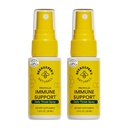 Naturals 's Beekeeper Propolis Throat Spray, Natural Immune Support & Sore Throat Relief - Przeciwutleniacze, Keto, Paleo, Gluten- Free, 1.0 oz (Opakowanie 2)