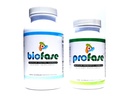 Biofase- Enzyme & Provase- Probiotic Kit - Biofilm Defense, Pomaga zdrowe trawienie i równowagi Flora - Mały zestaw