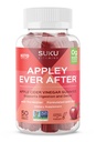 SUKU Appley Ever After Gummies - Jabłko cydr Ocet z Methylled B12 & Folate - Bez cukru, Bez glutenu, Detox Vegan & Wsparcie energetyczne - Niesamowite Apple Flavor - 50 Hrabia