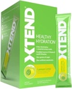 Xtend XTEND Zdrowe nawodnienie Lemon Lime 124; Zero Superior Superior Hydration Powder Pakiety do nawadniania 124; 6 Kluczowe Electrolytes Drink Mix 124; Esential Acids Amino 124; NSF Certified for Sport Equipment 124; 15 Sticks