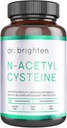 Dr Brighten N- Acetylocysteina (NAC) - potężny Glutathione Prekursor Amino Acid Supplement for Optimal Detoxification, Immune Function, and PCOS - 30 kapsułki